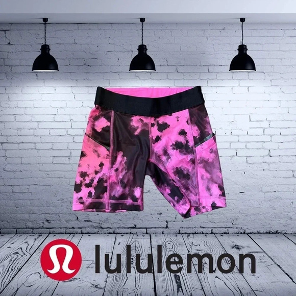 lululemon athletica Pants - Lululemon Logo Waistband Training Shorts